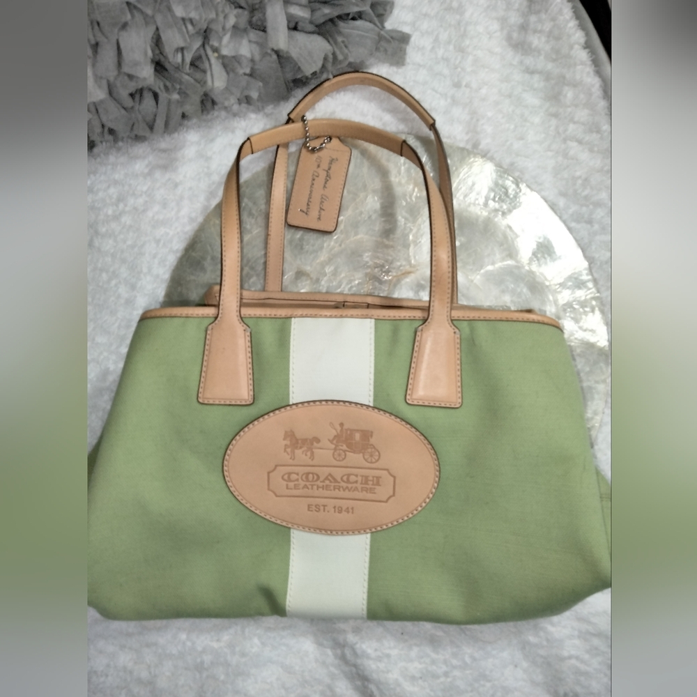 Coach Leatherware Hampton Archive 10th Anniversary Handbag